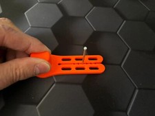 Plastic Nail Holder Tool &ndash; Finger Safety Guard for Hammering, DIY, Carpentry