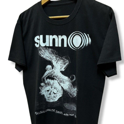 Sunn O))) Doom Drone Ambient Dark Metal Band T Shirt Men Size S