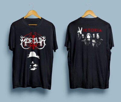 Marduk Swedish Black Metal Band Viktoria Cover T-Shirt S-3XL For Fans