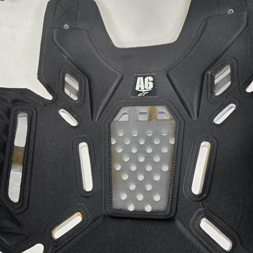 Alpinestars A6 Roost Guard Adult Blue S/m 95-105 CM Under Jersey Chest Protector - Picture 9 of 14