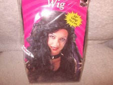 Halloween 30" Long Curly Wig New In Package One Size Fits All