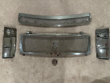 2003-2005 Range Rover L322 Strut Hood Fender Stainless Steel Grille Trim Set-5