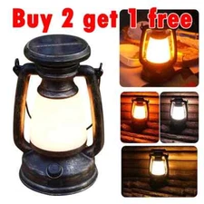 LED Solar Rechargeable Flashlight Power Camping Tent Light Torch Lantern Lamp US