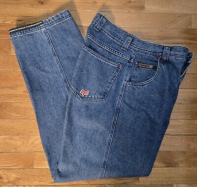 Fox Racing Inc Denim 1974 Baggy Blue Jeans Men's 30×32 Y2K Fox Racing Inc Denim 1974 Baggy Blue Jeans Men's 30×32 Y2K
