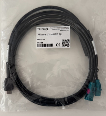 Automotive Ethernet Cable Vector AEcable 2Y H-MTD Zjp 