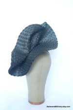 Black Fascinator Headband Wedding Guest Race Day Millinery Melbourne Cup