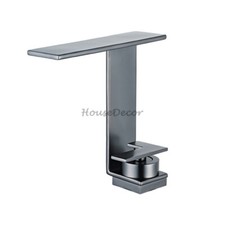 Brass L Shape Waterfall Bathroom Sink Mixer Taps Single Lever Wash Basin Faucet