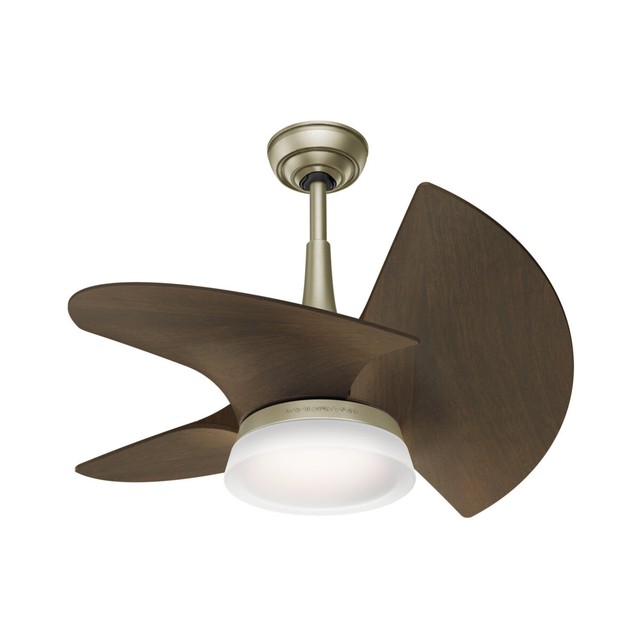 Casablanca 30 Orchid Pewter Revival Ceiling Fan With Light And