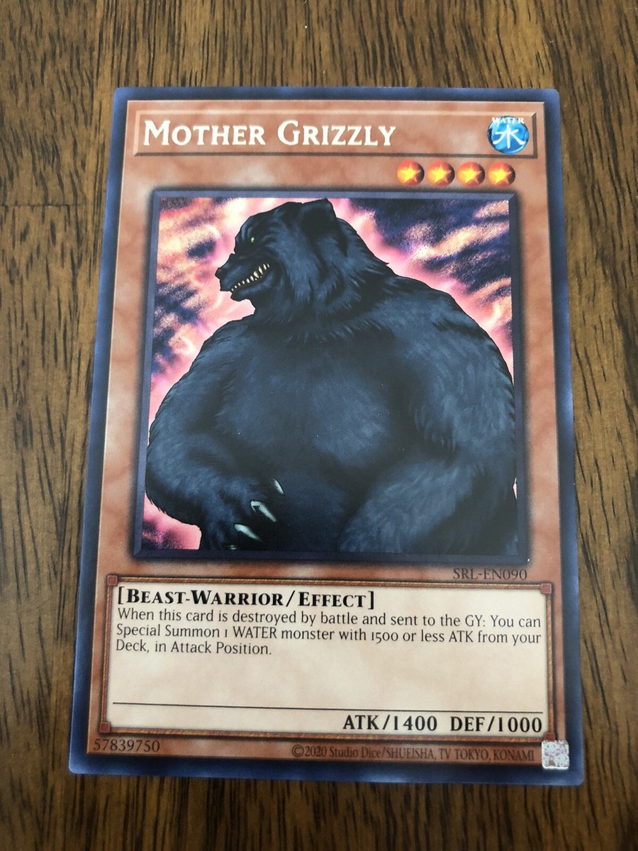 Yu-Gi-Oh! TCG Mother Grizzly - SRL-EN090 - Rare - 25th Anniversary