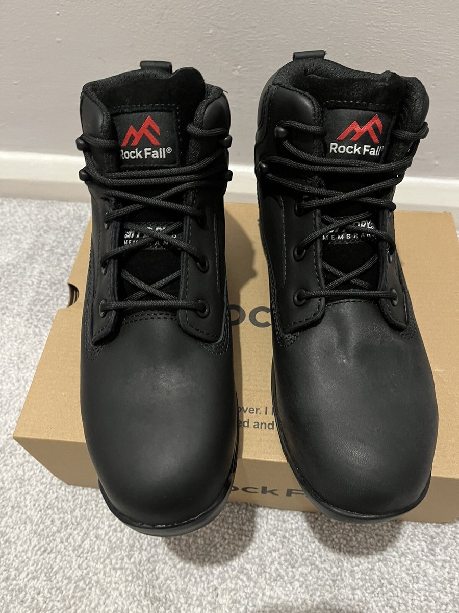 Vixen VX950A Onyx Ladies Waterproof Leather Safety Boot Size