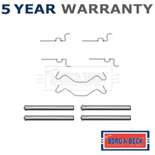 Borg & Beck Rear Brake Pads Fitting Kit Fits Toyota Yaris Prius Celica
