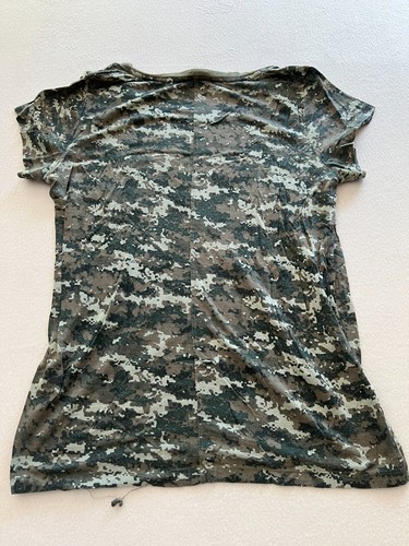 Calvin Klein Jeans Womens T-Shirt Medium Brown Camouflage Chest Pocket Tee - Bild 8 von 9