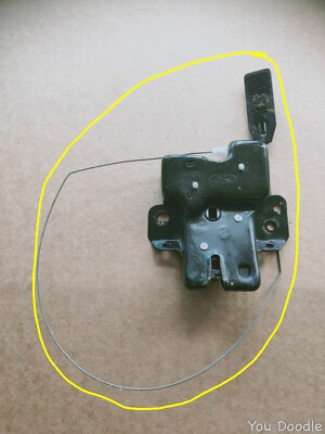 BA BF Ford Falcon XT XR Fairmont Fairlane Boot Catch Latch Actuator ...