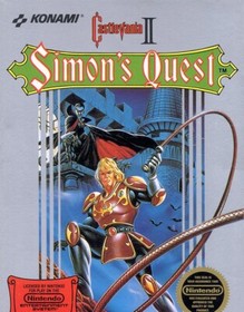 Nintendo NES - Castlevania II: Simon's Quest PAL-B mit OVP OVP besch&auml;digt
