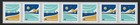 Us Scott 5958-5959 American Vistas coil Pnc strip of 7, plate # P1111
