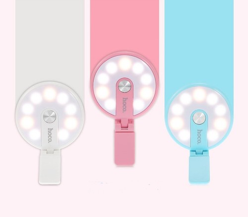 Flash LED con clip para iPhone y teléfonos Android y Selfie Sticks 3 modos de luz - Imagen 23 de 23
