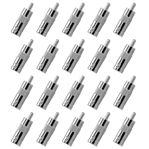 BNC Buchse Auf RCA Stecker Video Audio Adapter Konverter Für Überwachung CCTV