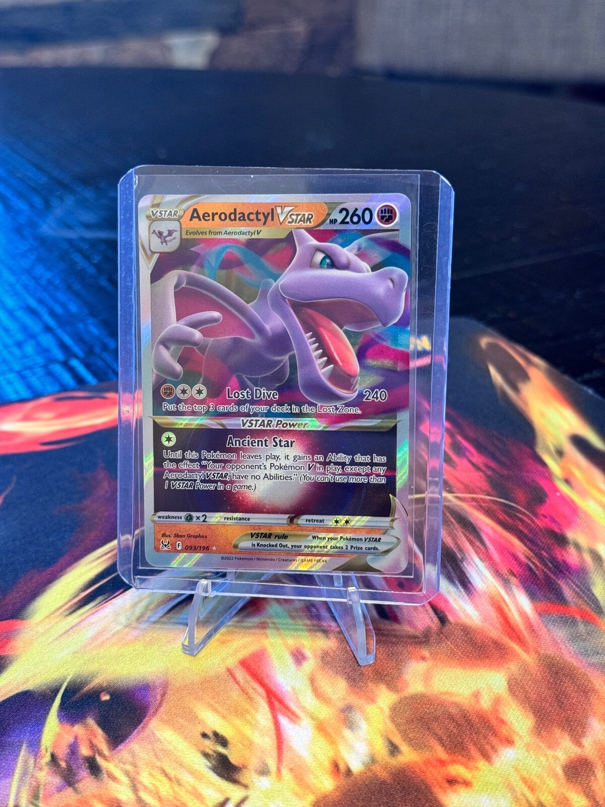 Pokémon TCG - Aerodactyl VSTAR - SWSH11: Lost Origin 93/196 - Near Mint