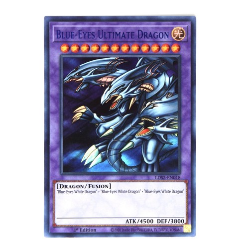 YuGiOh! BlueEyes Ultimate Dragon (LDS2EN018) 1st Ed Ultra Rare