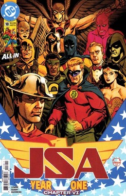 JSA (2nd Series) #18A VF/NM; DC | All In Year One 6 - w/Bag+Board