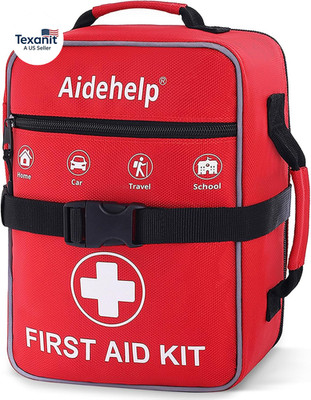 520 Pieces Premium First Aid Kit - Large Emergency Medical Kit for Survival, Car