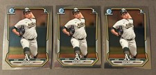 (3) 2026 Bowman Gage Jump Chrome 1st Prospect #BCP-15 Athletics