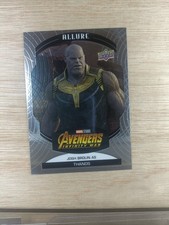 Josh Brolin as Thanos UD Marvel Allure Series Base Set #74