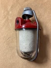 Vintage Carter in line fuel filter, 1/8" IN & OUT connection w/ an NOS top seal
