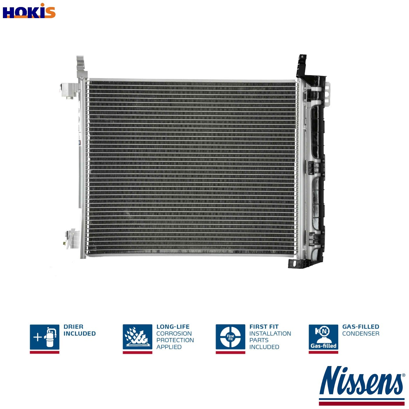 NISSENS Aircon Condenser 940372 for NISSAN MICRA (2010) 1.2 etc - Image 14