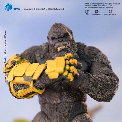 Figura de acción guantes mecánicos HIYA Godzilla x Kong: The New Empire King Kong - Imagen 2 de 9