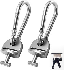 T Lock Adapter with Snap Hooks 2 Pack for Tonal Home Gym Shelf Cable Machine A