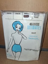 Vintage Women's Intimate Brand Briefs Size 8 Brand New Vintage 3 Sealed Packs