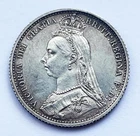 1887 Victoria Sixpence — photo from another recent sale