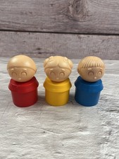 VTG Tupperware People Classroom School Bus Tuppertoys Set of 3 Replacement 1987