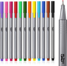Mr. Pen- Fineliner Pens, 12 Pack, Fine Point, Colored, Bible Journaling, Journal
