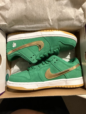 Size 13.5c - Nike SB Dunk Low Pro St. Patrick's Day (PS)  2022