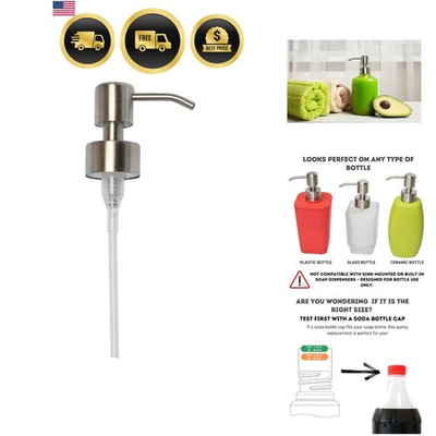 #ad Soap Dispenser Pump Head Replacement Spare for Standard 28 400 26 mm 28mm ... $19.22