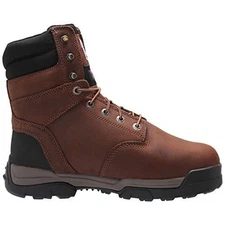 Carhartt Men's 8" Ground Force Soft Toe EH Insulated Waterproof Work Boots Brown