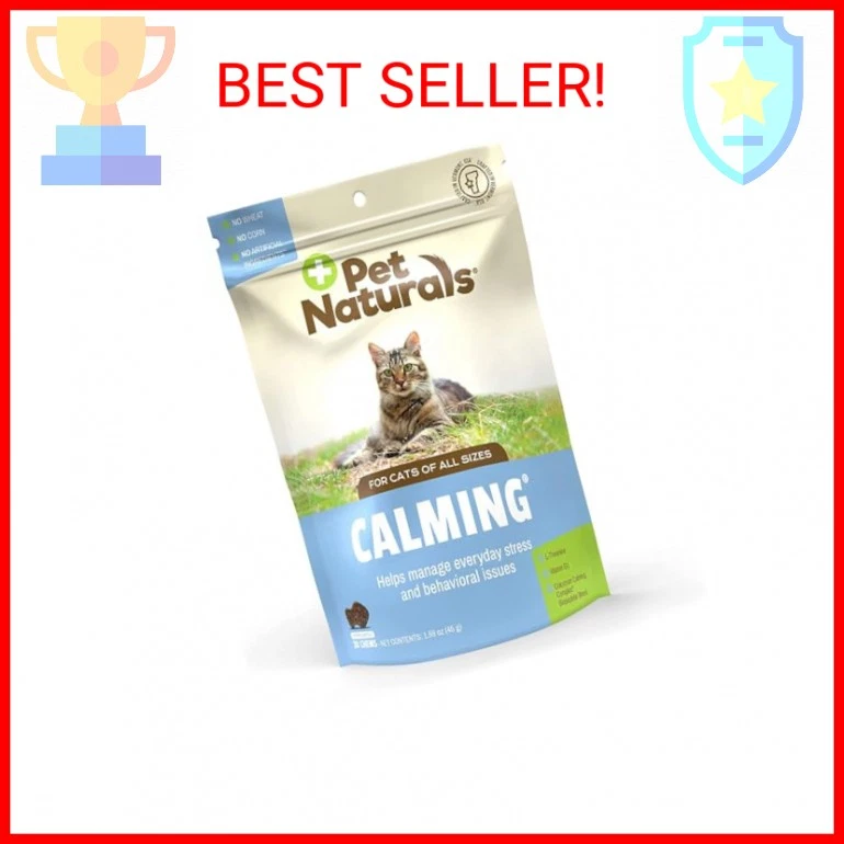 Pet Naturals Calming Chews for Cats, 30 Chews - Behavioral Support and Anxiety R - Image 2 of 2