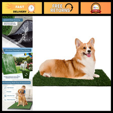 Artificial Grass Puppy Pee Pads for Dogs, Set of 3, 18.5 x 23 , Indoor/Outdoor