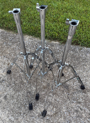 PDP / Pacific 800 Series Double Braced Cymbal Stand Bases - Set of 3