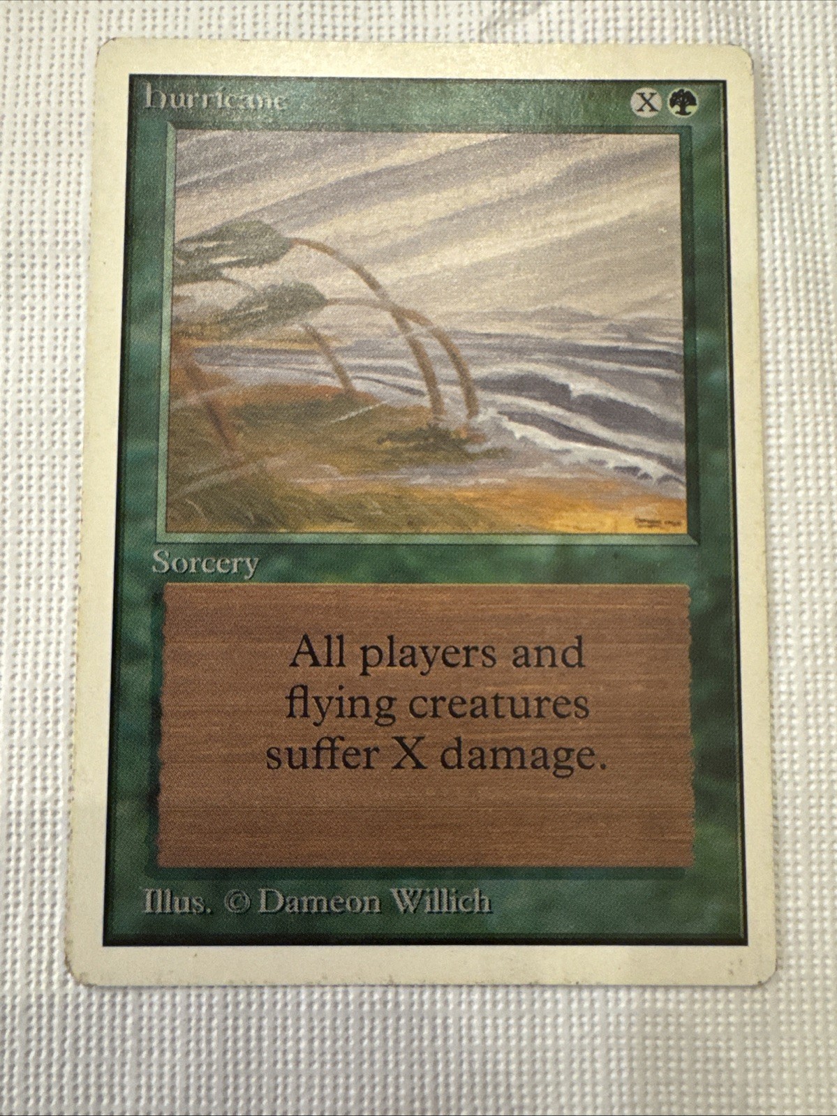 MTG - Unlimited - Hurricane - LP/MP