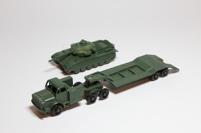 Matchbox Lesney Major Pack M3 Thorneycroft Tank Transporter - Centurion Tank