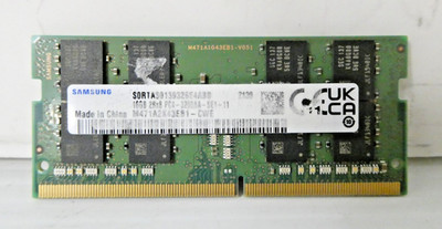 Samsung 16GB 2Rx8 PC4-3200AA Laptop Memory RAM M471A2K43EB1-CWE