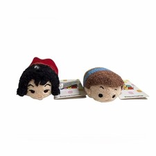 Disney Mini Tsum Tsum plush toys of Mother Gothel and Flynn Rider Tangled