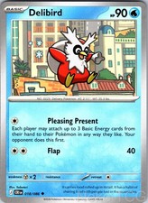 DELIBIRD 018/086 UNCOMMON CHAOS RISING POKEMON NM