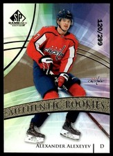2020-21 SP Game Used Alexander Alexeyev /299 Washington Capitals #174