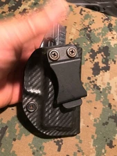 Custom Kydex RH IWB Holster for Springfield XDs 3.3" 9mm