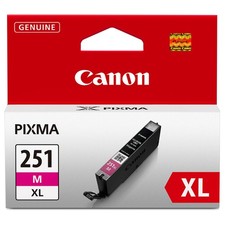 Canon CLI-251XL Magenta Ink Tank Compatible to printer MG6320 , IP7220 MG54...
