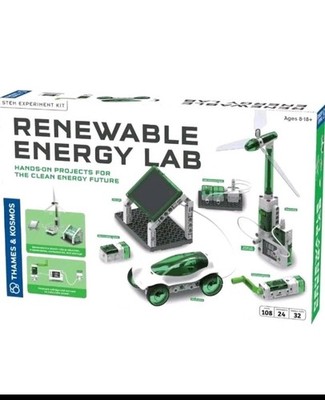 Thames & Kosmos Renewable Energy Lab STEM Experiment Kit (New)